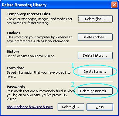 Internet Options